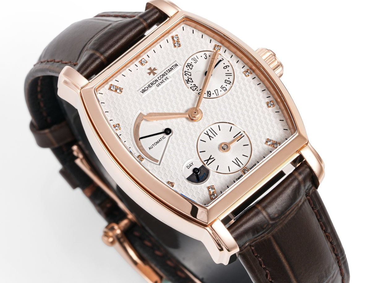 Vacheron Constantin Malte Super Clone Watch | Cal.1222 Movement, Dual Time, Power Reserve, 60M Waterproof