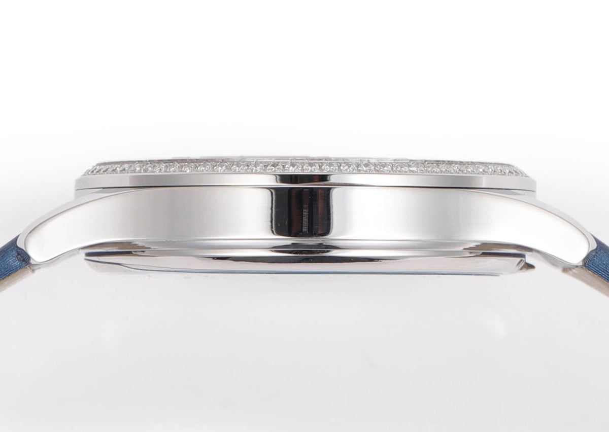 Patek Philippe Calatrava Ladies Watch 35mm | Slim Cal.240 Automatic Guilloché Dial Watch