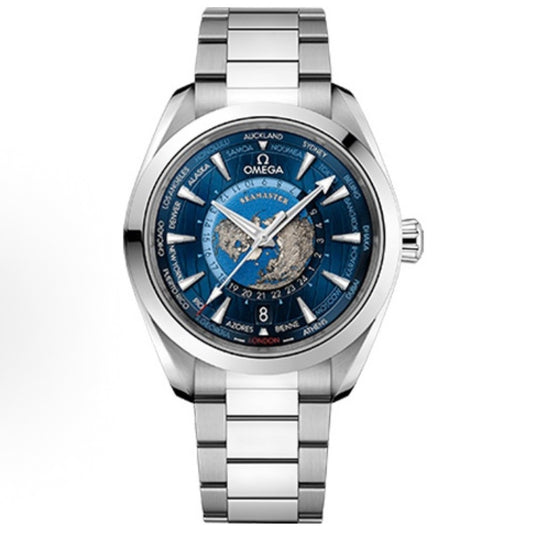 OMEGA Seamaster Worldtimer 43mm Cal.8938 Automatic Watch N1 V2 Upgrade Version