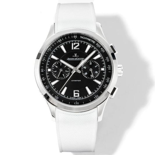 Jaeger-LeCoultre Polaris Chronograph Automatic Watch 42mm Rubber Strap