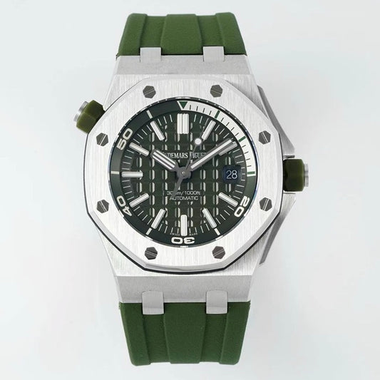 Audemars Piguet Royal Oak Offshore Diver 15710 Steel Watch | IPF Factory Cal.3120 Integrated Movement