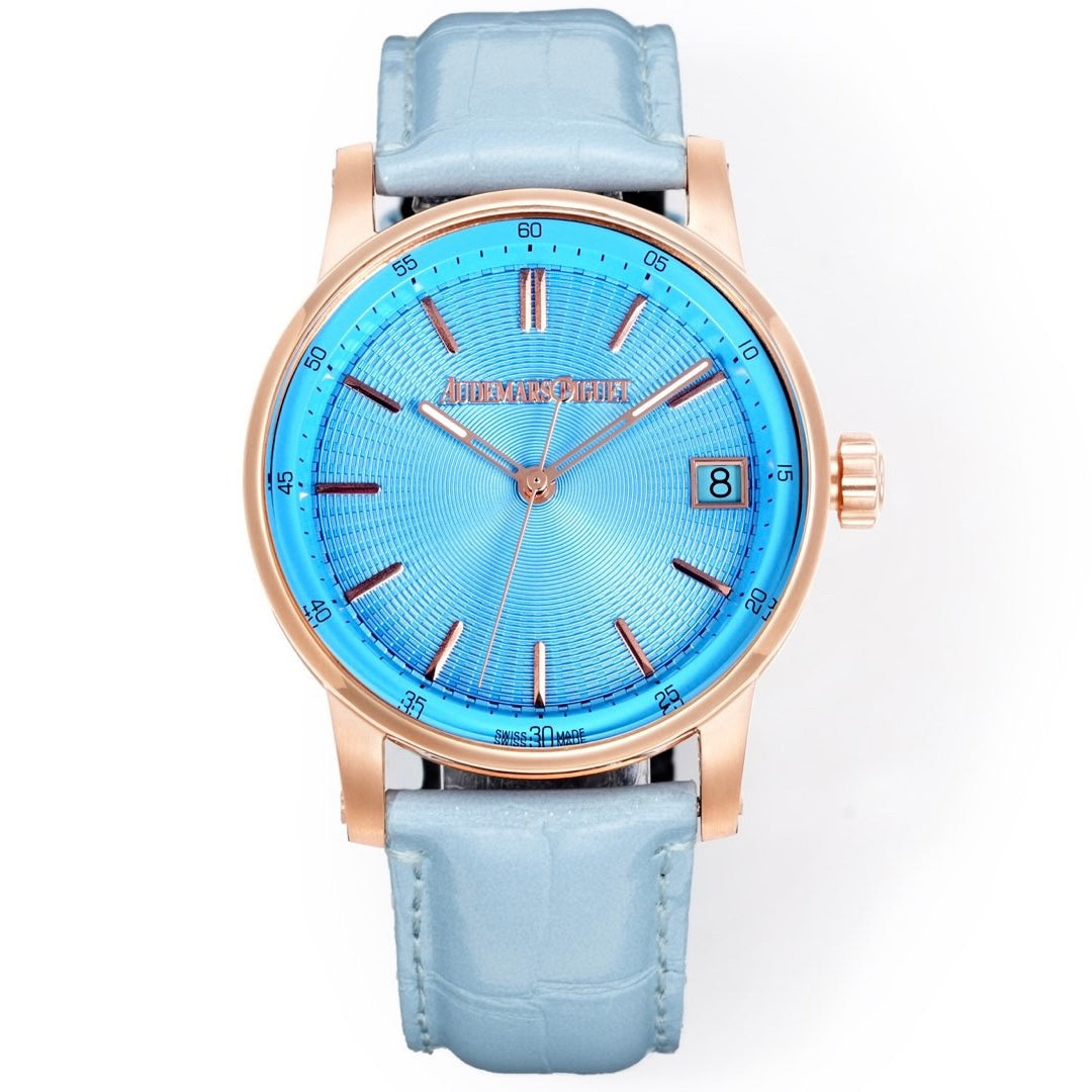 Audemars Piguet Royal Oak APK Factory CODE15210 CODE11.59 Blue Dial Automatic Watch