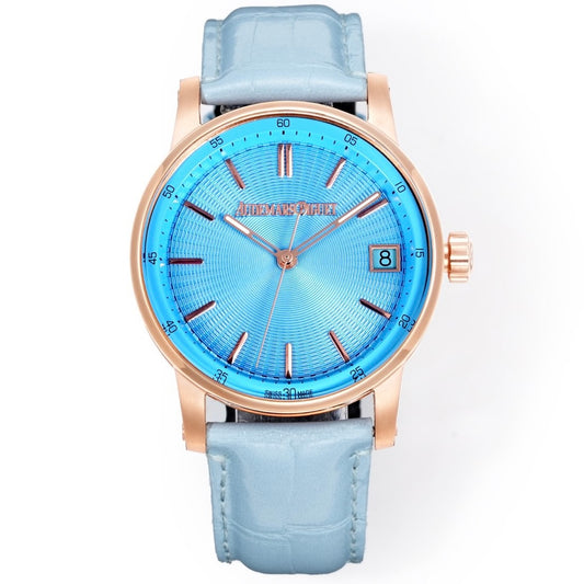Audemars Piguet Royal Oak APK Factory CODE15210 CODE11.59 Blue Dial Automatic Watch