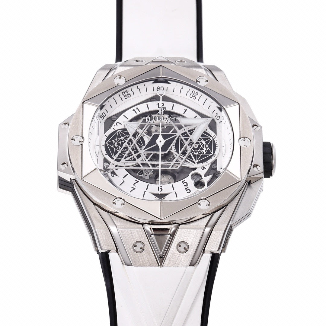 HUBLOT Big Bang Sang Bleu II Watch | BBF Super Clone Titanium Automatic Chronograph Wristwatch