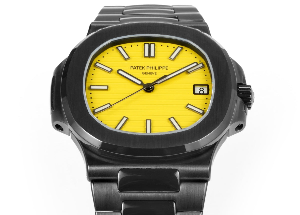Patek Philippe Nautilus 5711 Black Warrior Limited Color Dial Watch, GR Factory, 40mm, Custom Modified 324 Movement
