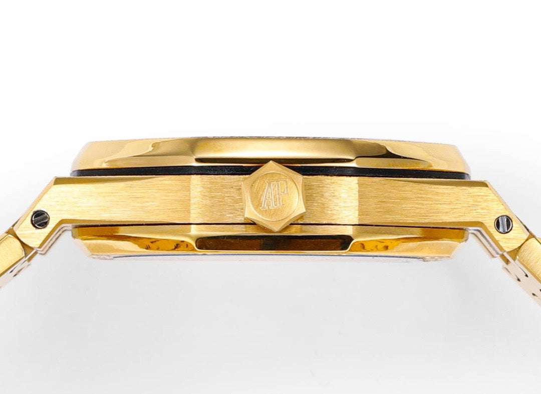 Audemars Piguet Royal Oak 37mm 15454 Frosted Gold Ladies Automatic Watch