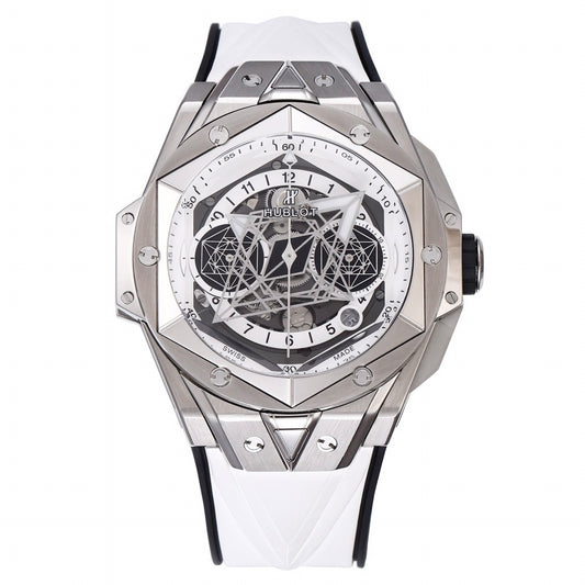 HUBLOT Big Bang Sang Bleu II Watch | BBF Super Clone Titanium Automatic Chronograph Wristwatch