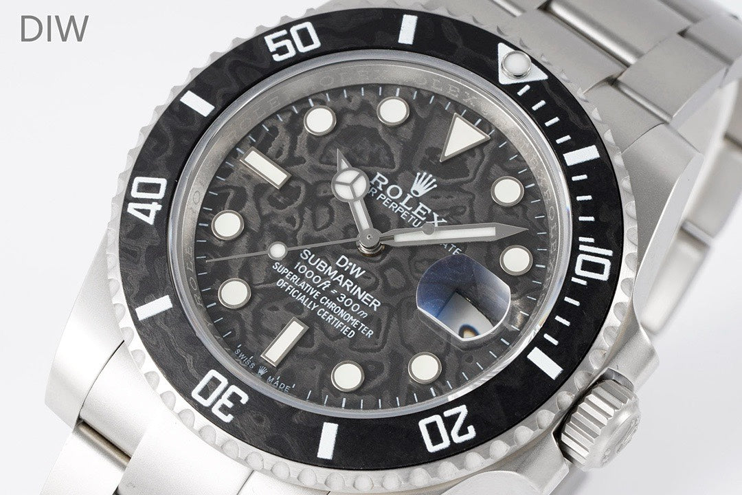 Rolex DIW Custom Submariner Dive Watch 904L Steel 3135 Automatic Movement Multiple Dial Colors