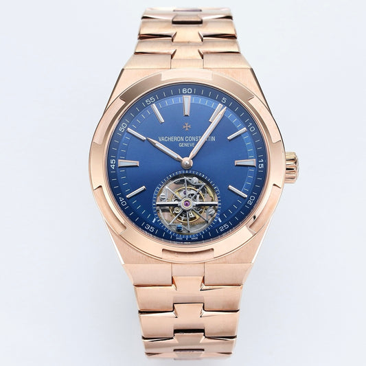 Vacheron Constantin Overseas Tourbillon 42.5mm Blue Dial Automatic Watch