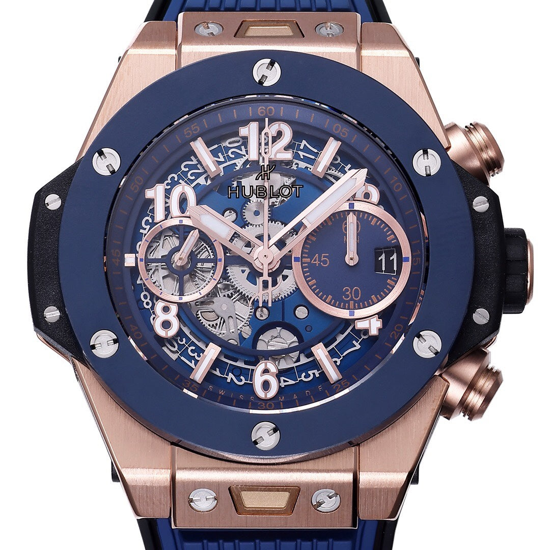 Hublot Big Bang Automatic Chronograph Watch 42mm Titanium Rubber Strap