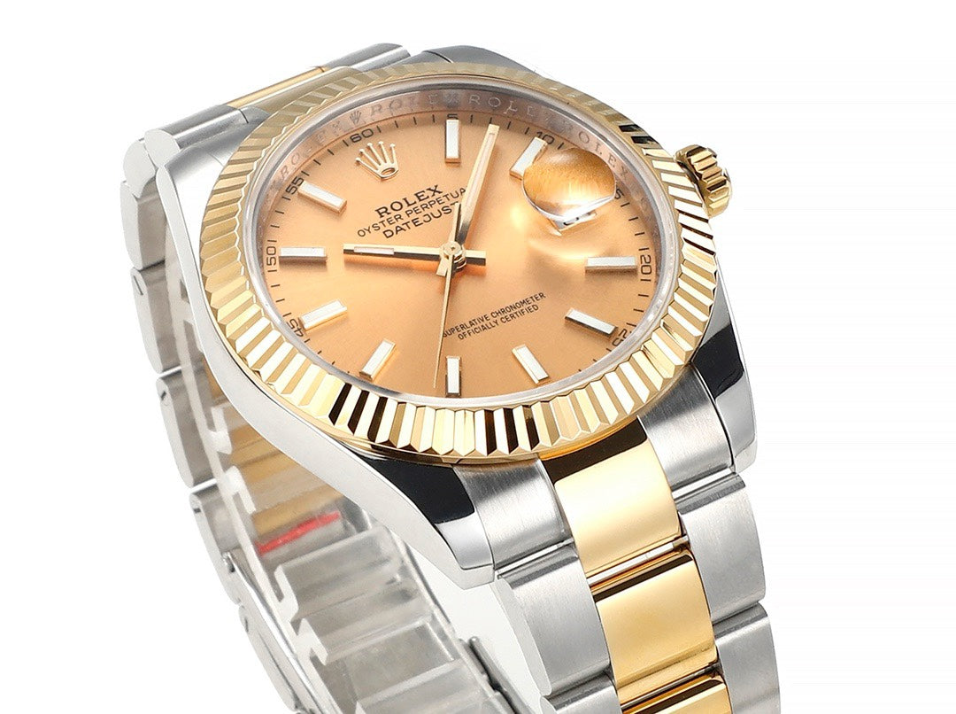 Rolex Datejust 41mm Automatic Watch 3235 Movement 72‑Hour Power Reserve Fluted Bezel