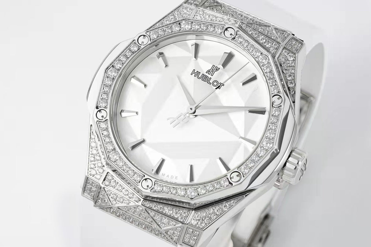 Hublot x Richard Orlinski Co-branded Watch APS Top Replica, 40mm Faceted Polygon Case