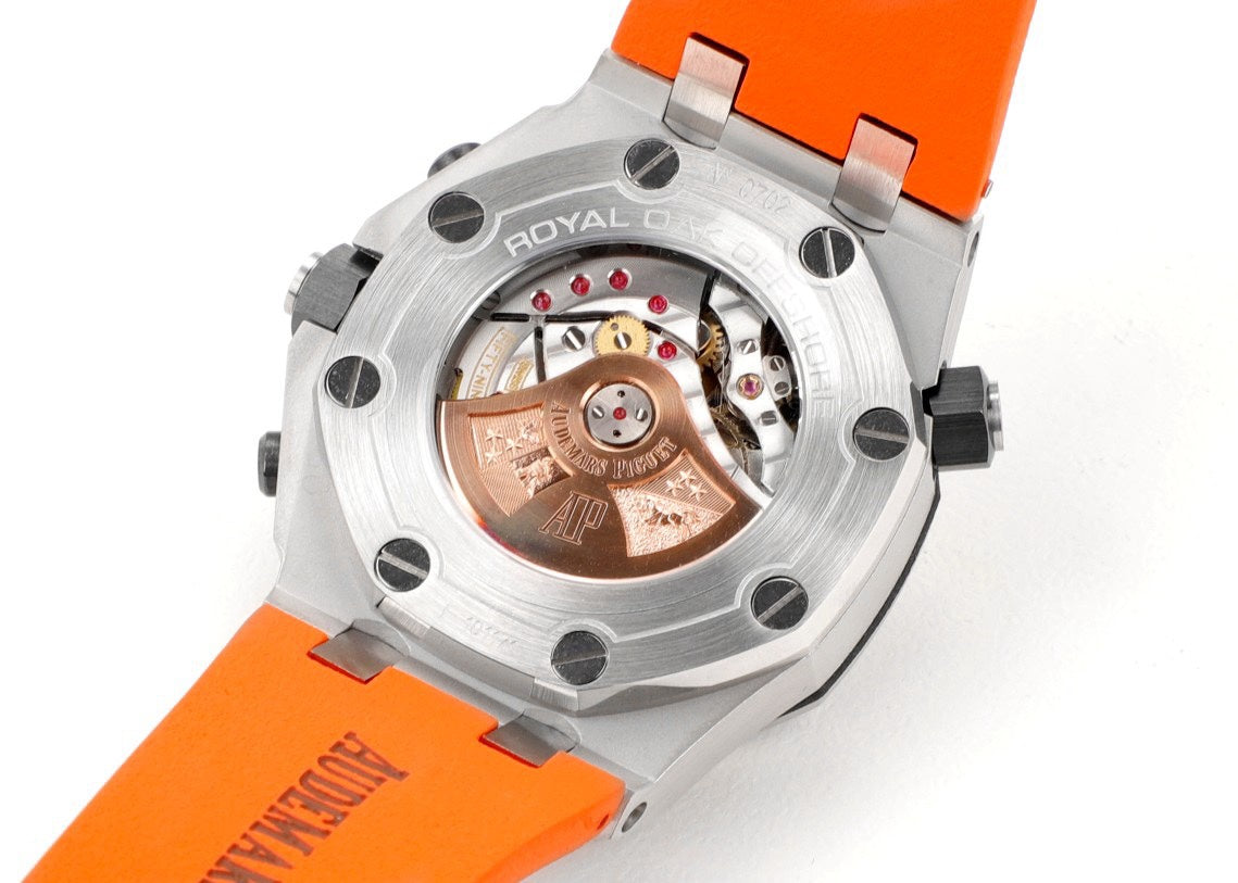 Audemars Piguet Royal Oak Offshore Chronograph 42mm | Cal.3124 Automatic Watch Rubber Strap