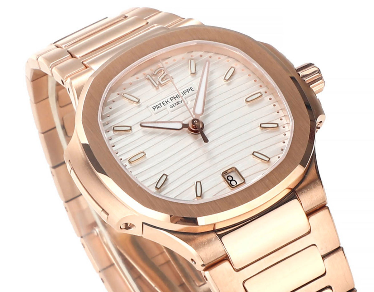 Patek Philippe Nautilus 7118 Ladies Watch 35mm| Custom Cal.324SC
