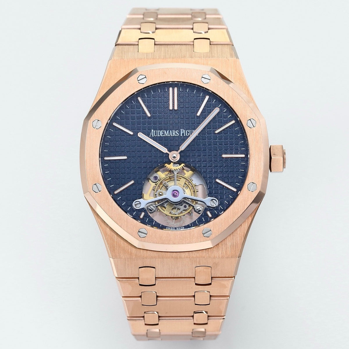 Audemars Piguet Royal Oak Tourbillon 41mm Evolutive Tapisserie Dial Automatic Watch