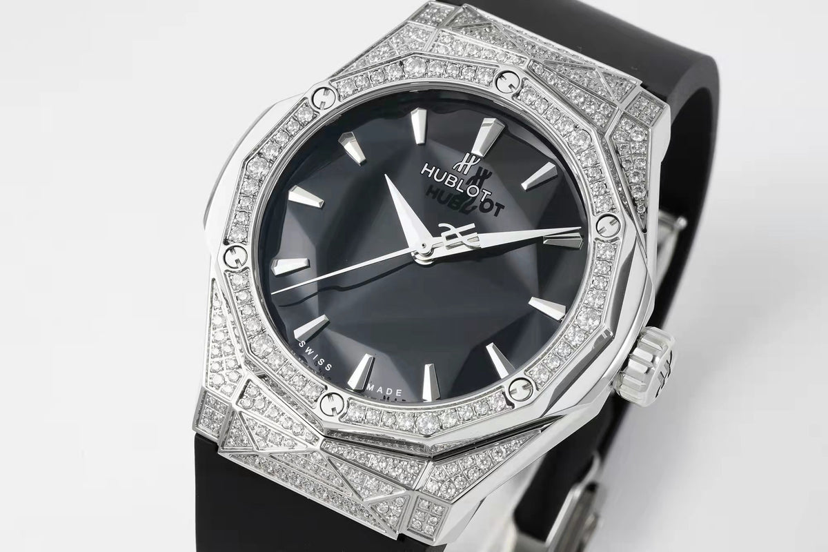 Hublot x Richard Orlinski Co-branded Watch APS Top Replica, 40mm Faceted Polygon Case