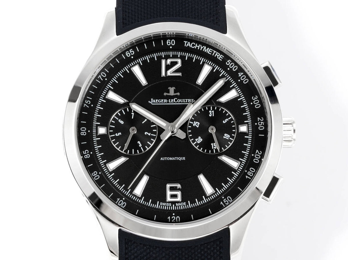 Jaeger-LeCoultre Polaris Chronograph Automatic Watch 42mm Rubber Strap