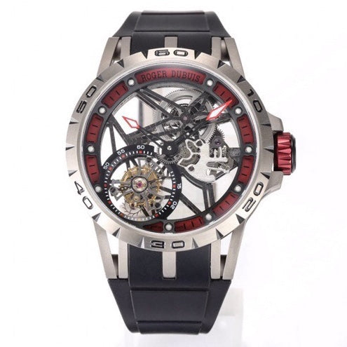 Roger Dubuis Titanium Skeleton Tourbillon Watch