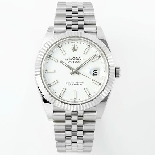 Rolex EWE Factory Datejust 41mm Men Watch, 3235 Automatic Movement, 904L Steel