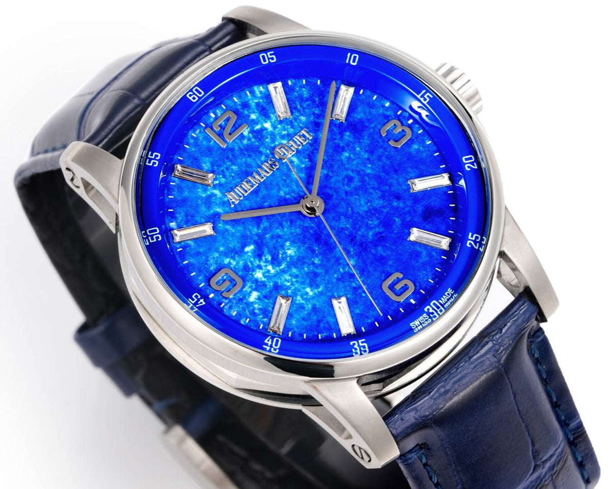 Audemars Piguet Royal Oak APK Factory CODE15210 CODE11.59 Blue Dial Automatic Watch