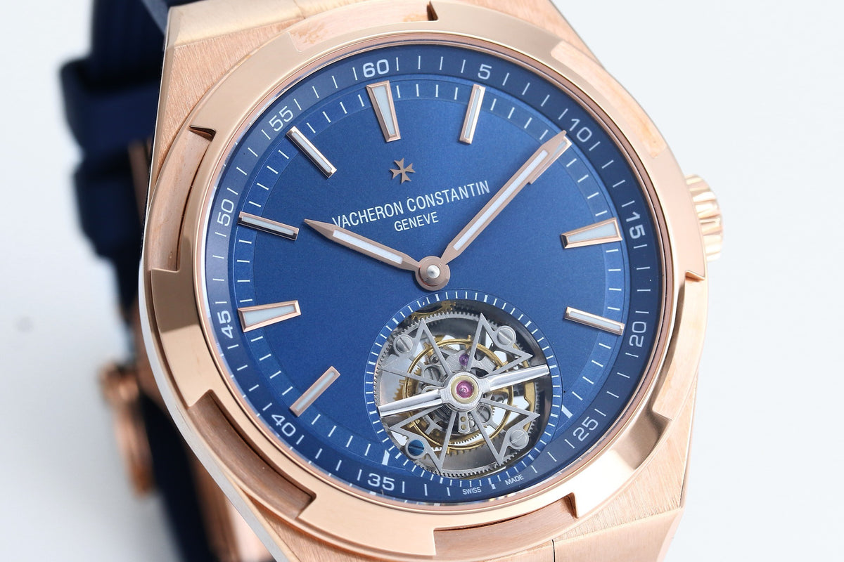 Vacheron Constantin Overseas Tourbillon 42.5mm Blue Dial Automatic Watch