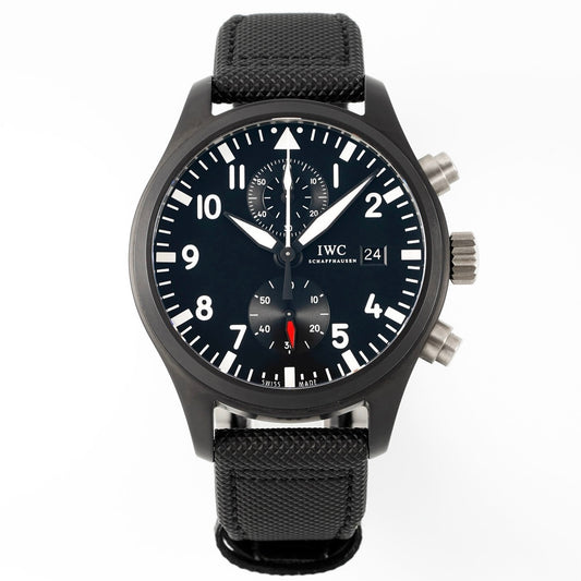 IWC Da Vinci Chronograph Watch 42mm | Modified Cal.89361 Integrated Movement Full Working Functions