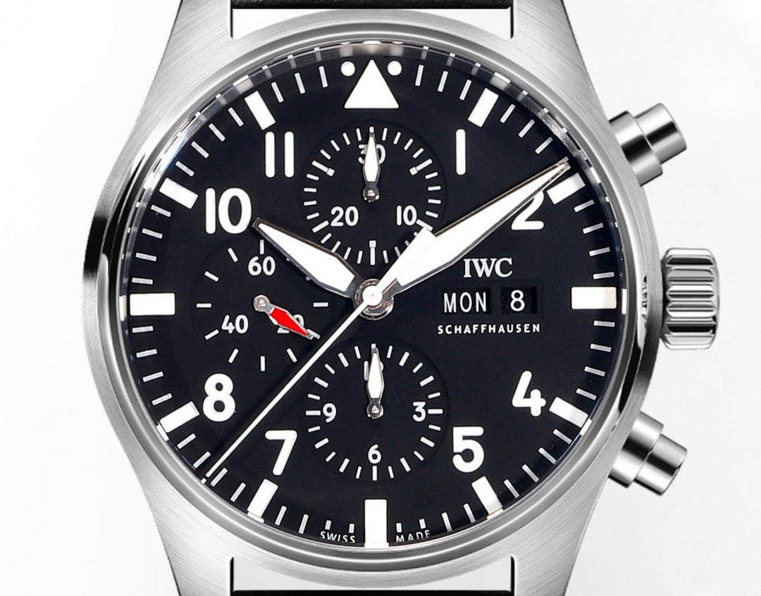 IWC Portuguese Chronograph Watch, New Men's Wristwatch for Business & Daily Wear