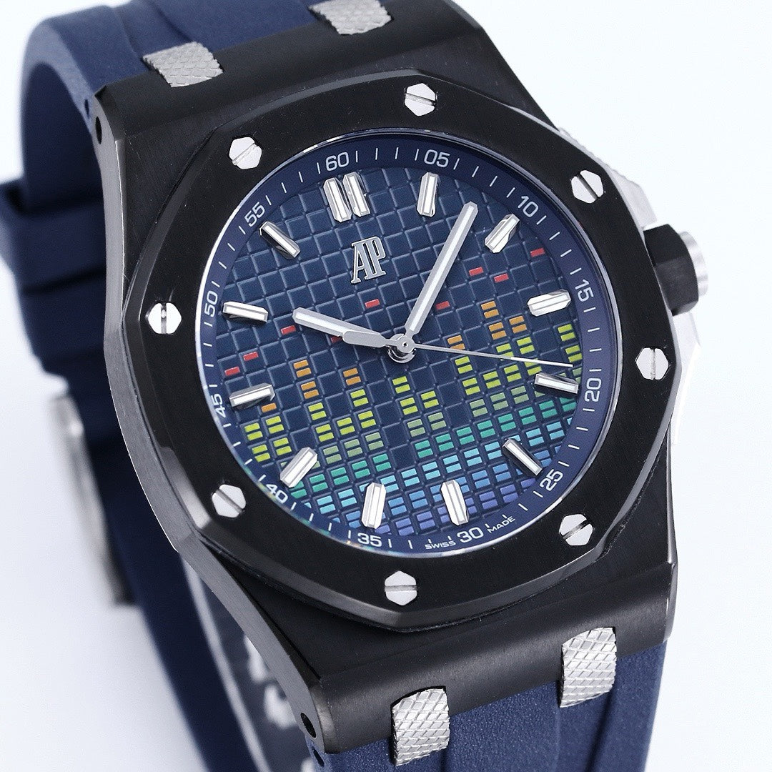 Audemars Piguet Royal Oak 15600 Music Edition Watch, ZF Factory, 44mm, CAL.4309 Movement