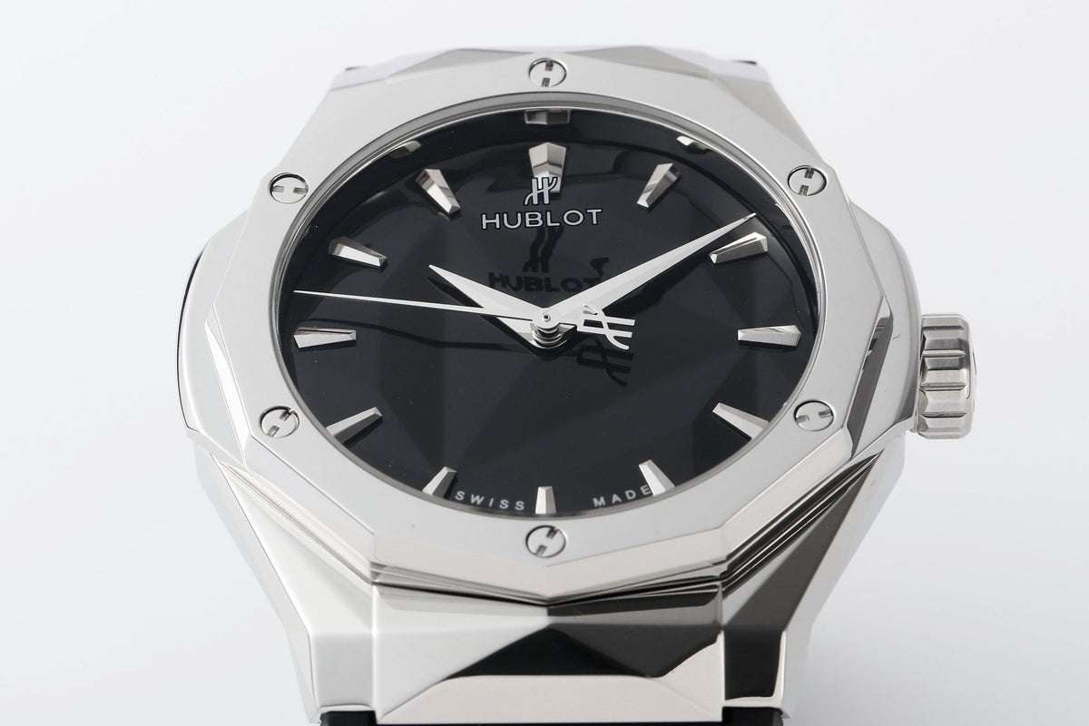 Hublot x Richard Orlinski Co-branded Watch APS Top Replica, 40mm Faceted Polygon Case