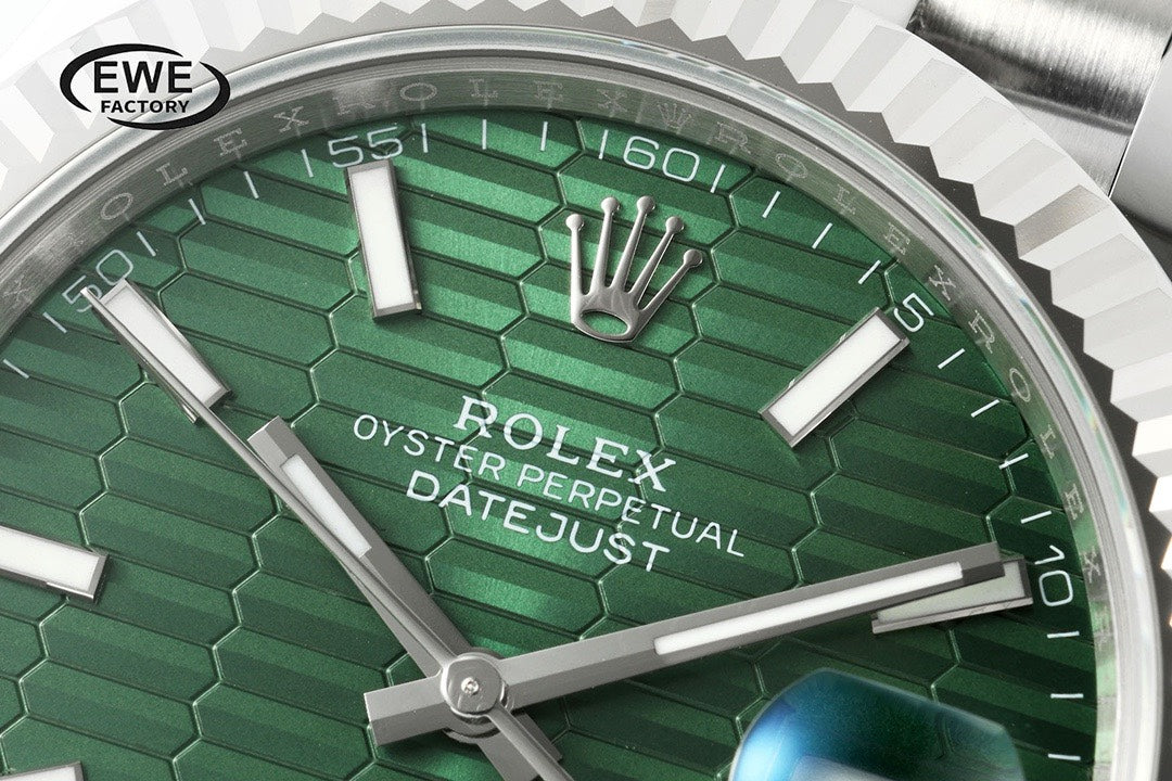 Rolex EWE Factory Datejust 41mm Men Watch, 3235 Automatic Movement, 904L Steel