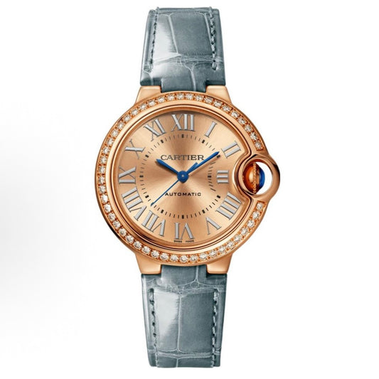Cartier Ballon Bleu AF Upgraded 33mm Women Automatic Wristwatch