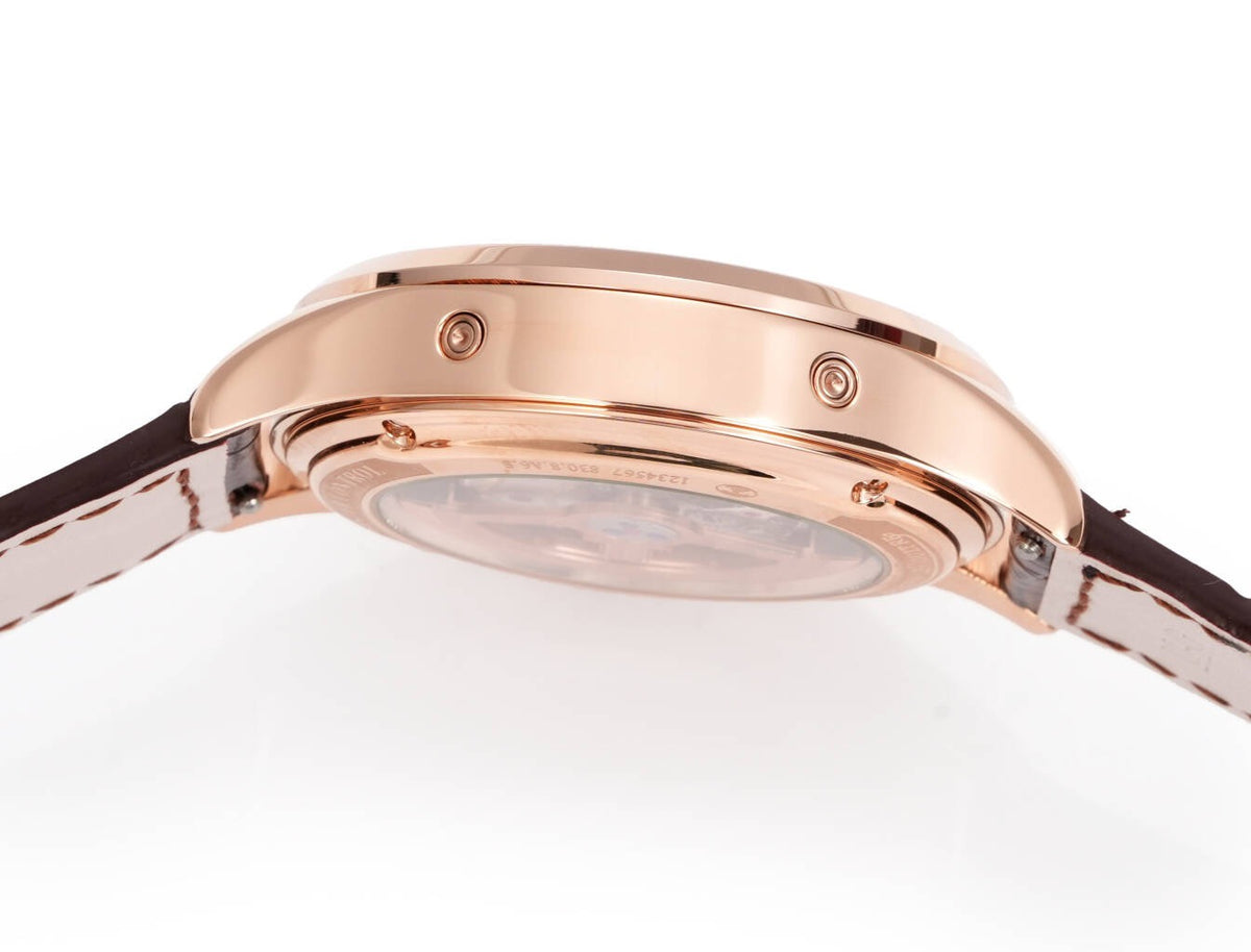 Jaeger-LeCoultre Master Calendar Moon Phase Automatic Watch 40mm Genuine Leather Strap