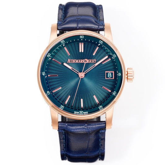 Audemars Piguet Royal Oak APK Factory CODE15210 CODE11.59 Blue Dial Automatic Watch