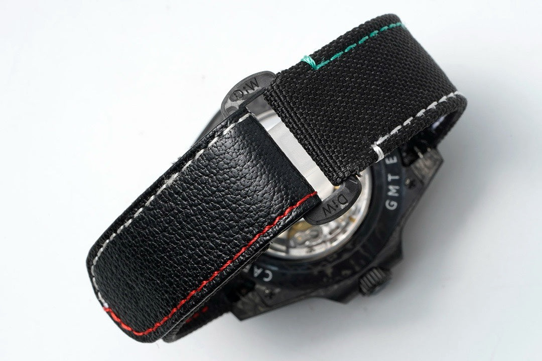 Rolex GMT-Master II Carbon Watch | Cal.3186 Automatic Movement, Forged Carbon Case