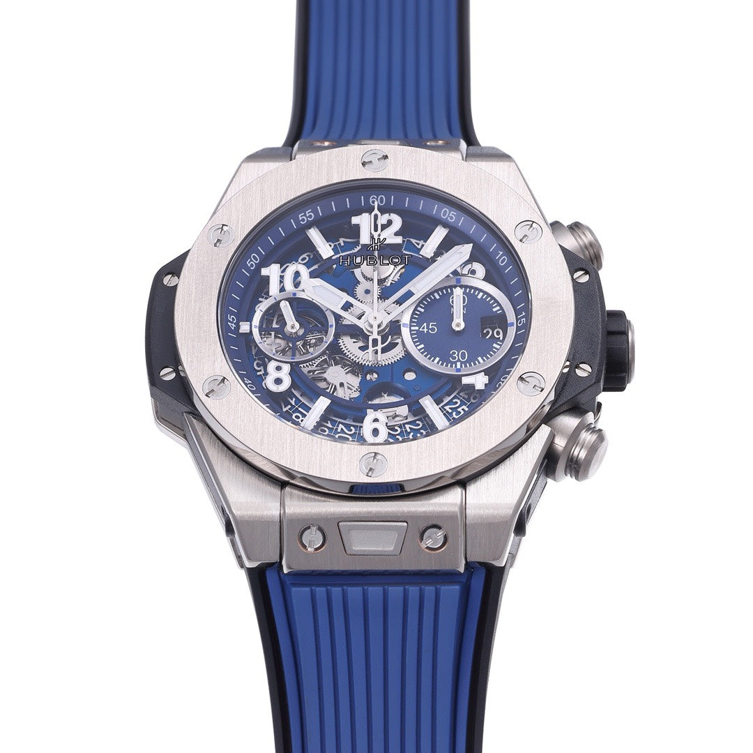 Hublot Big Bang Automatic Chronograph Watch 42mm Titanium Rubber Strap