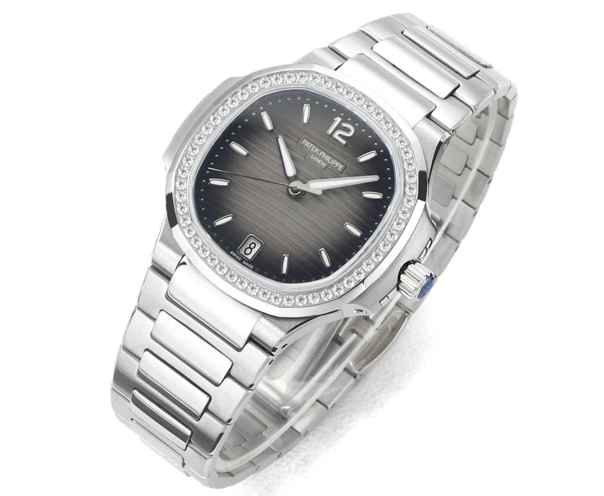 Patek Philippe Nautilus 7118 Ladies Watch 35mm| Custom Cal.324SC