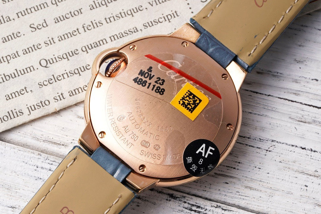Cartier Ballon Bleu AF Upgraded 33mm Women Automatic Wristwatch