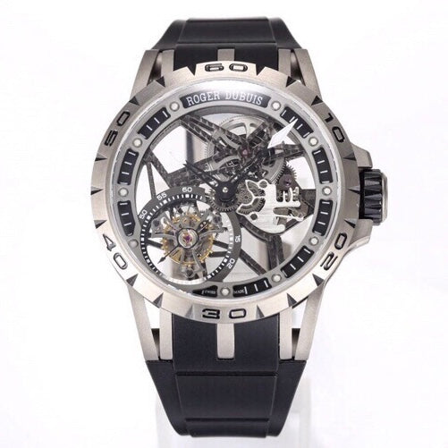 Roger Dubuis Titanium Skeleton Tourbillon Watch