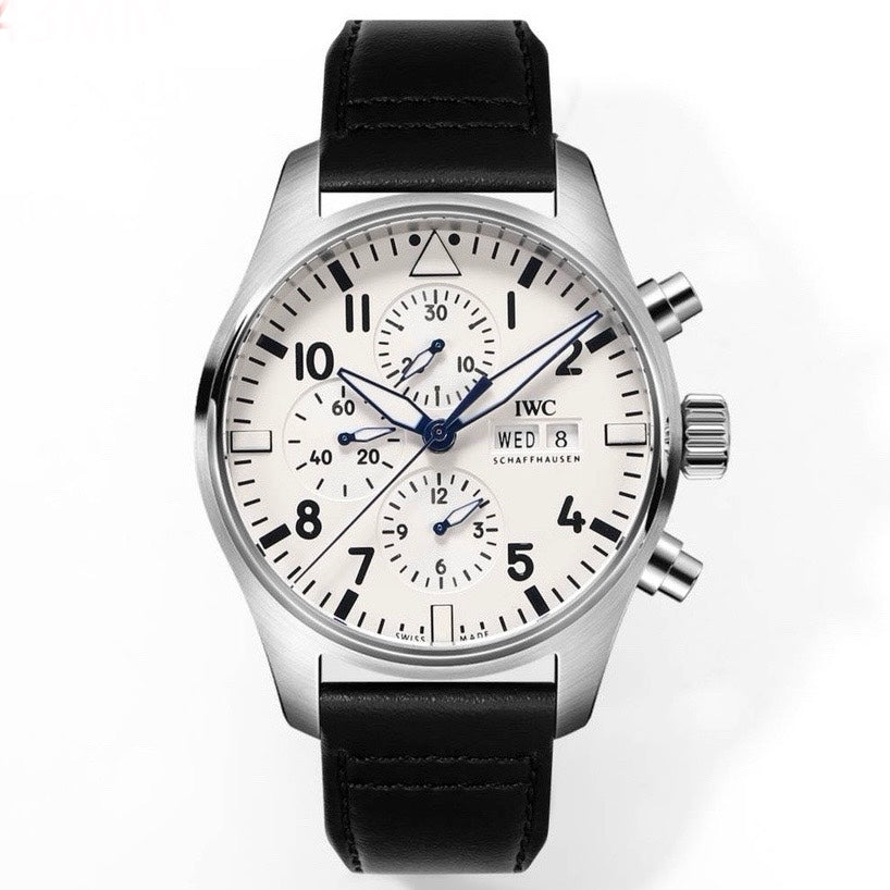 IWC Portuguese Chronograph Watch, New Men's Wristwatch for Business & Daily Wear