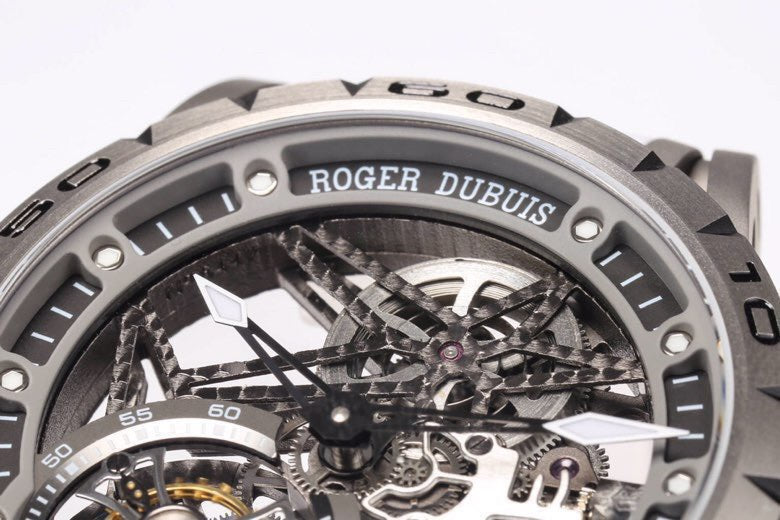 Roger Dubuis Titanium Skeleton Tourbillon Watch