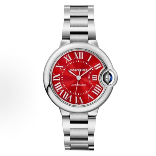 Cartier Ballon Bleu AF Upgraded 33mm Women Automatic Wristwatch