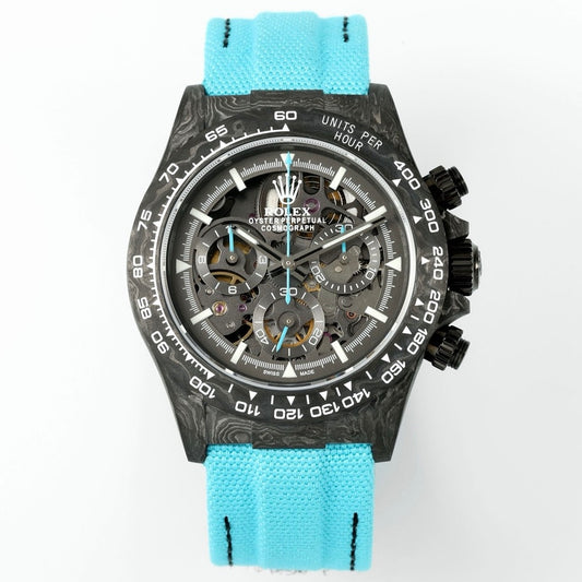 Rolex Diw Carbon Skeleton Chronograph