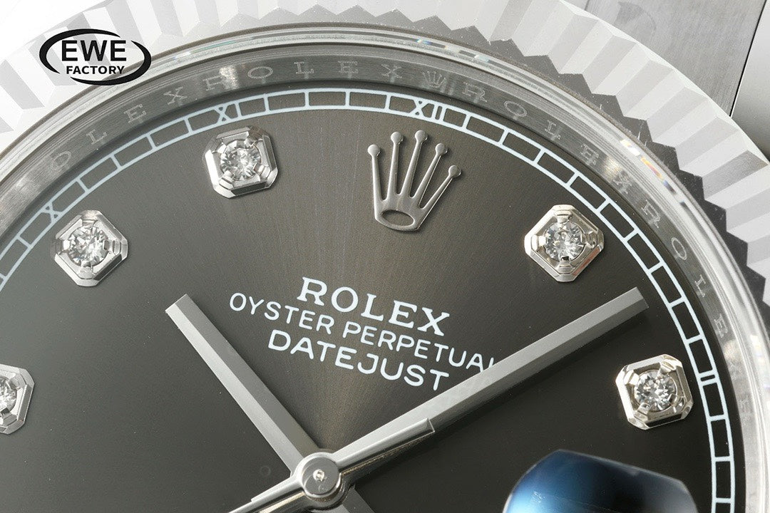 Rolex EWE Factory Datejust 41mm Men Watch, 3235 Automatic Movement, 904L Steel