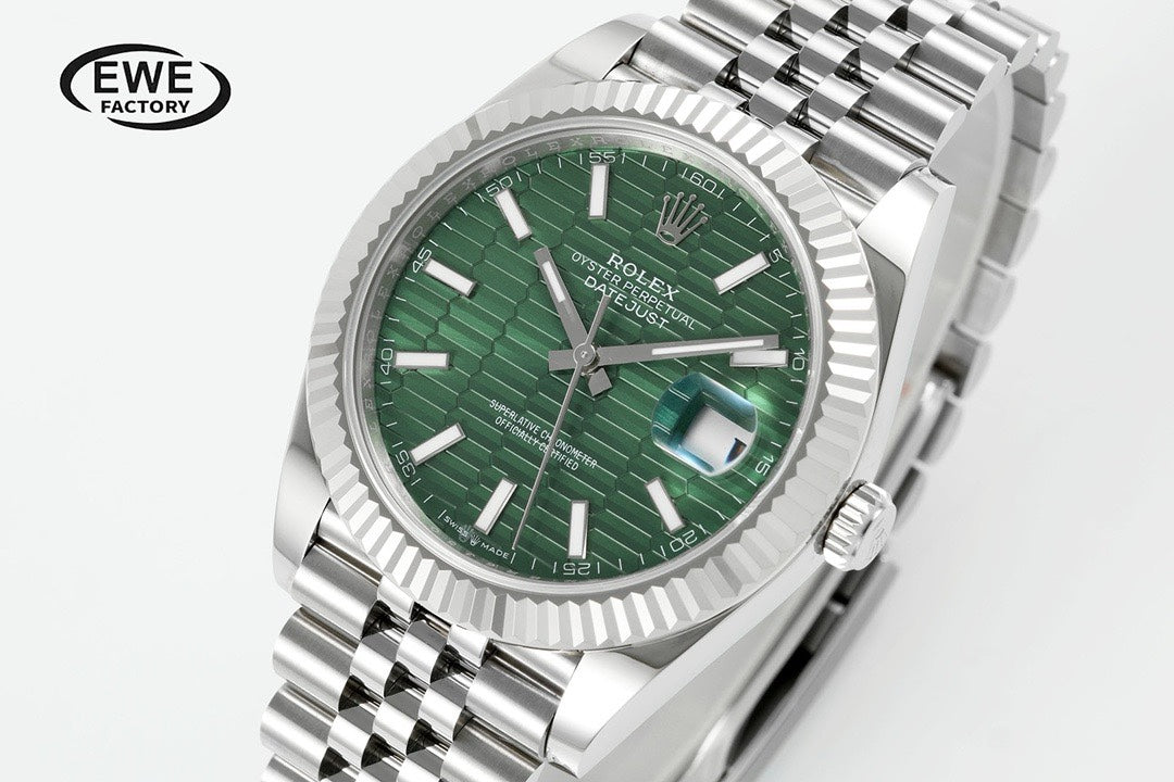 Rolex EWE Factory Datejust 41mm Men Watch, 3235 Automatic Movement, 904L Steel