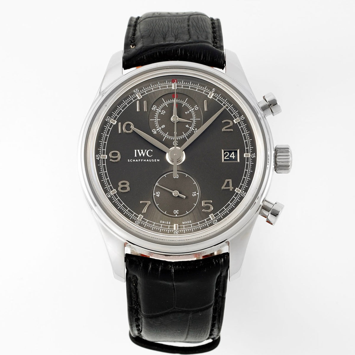 IWC Da Vinci Chronograph Watch 42mm | Modified Cal.89361 Integrated Movement Full Working Functions