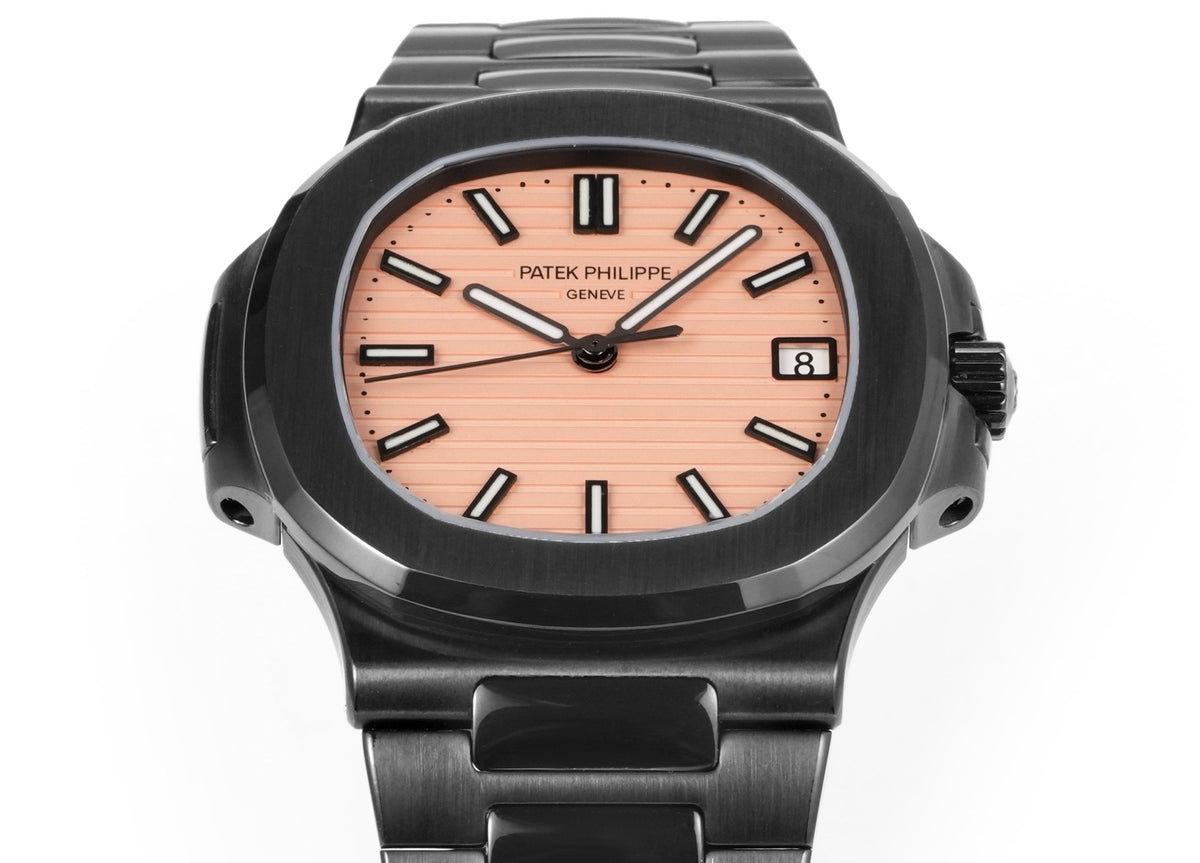 Patek Philippe Nautilus 5711 Black Warrior Limited Color Dial Watch, GR Factory, 40mm, Custom Modified 324 Movement
