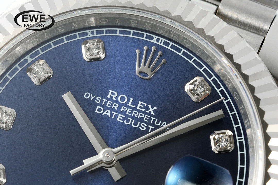 Rolex EWE Factory Datejust 41mm Men Watch, 3235 Automatic Movement, 904L Steel