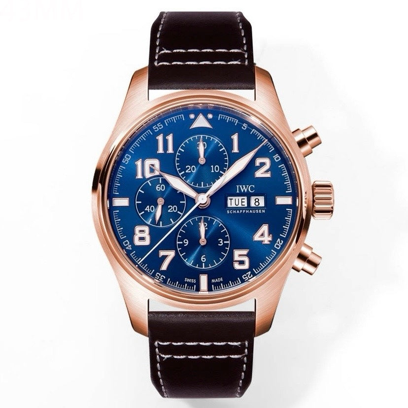 IWC Portuguese Chronograph Watch, New Men's Wristwatch for Business & Daily Wear