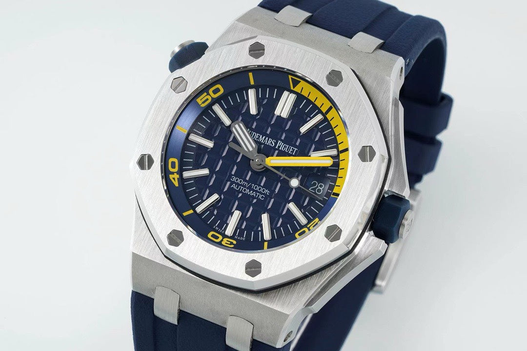 Audemars Piguet Royal Oak Offshore Diver 15710 Steel Watch | IPF Factory Cal.3120 Integrated Movement