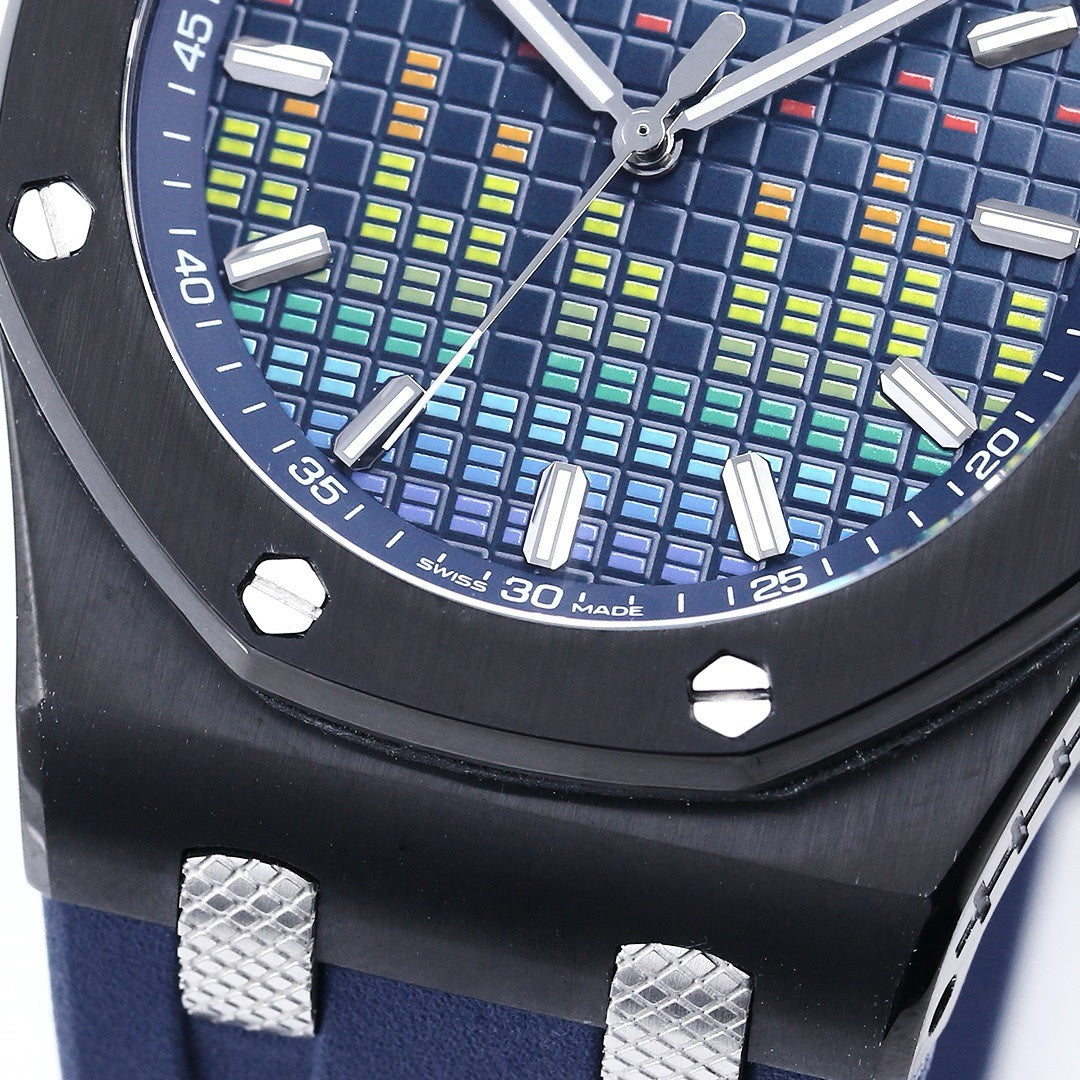 Audemars Piguet Royal Oak 15600 Music Edition Watch, ZF Factory, 44mm, CAL.4309 Movement